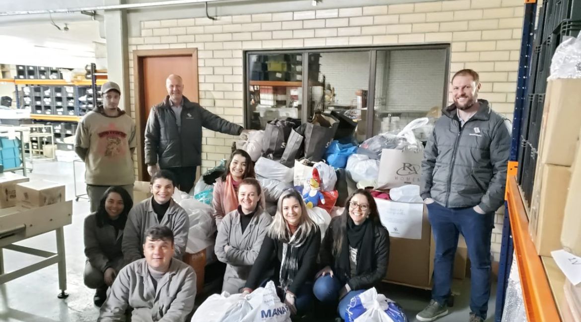 Campanha do Agasalho: Quadrilátero e amigos mobilizam arrecadação de doações